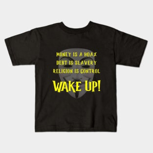 Banksy Slogan We Are The 99% AOC Kids T-Shirt